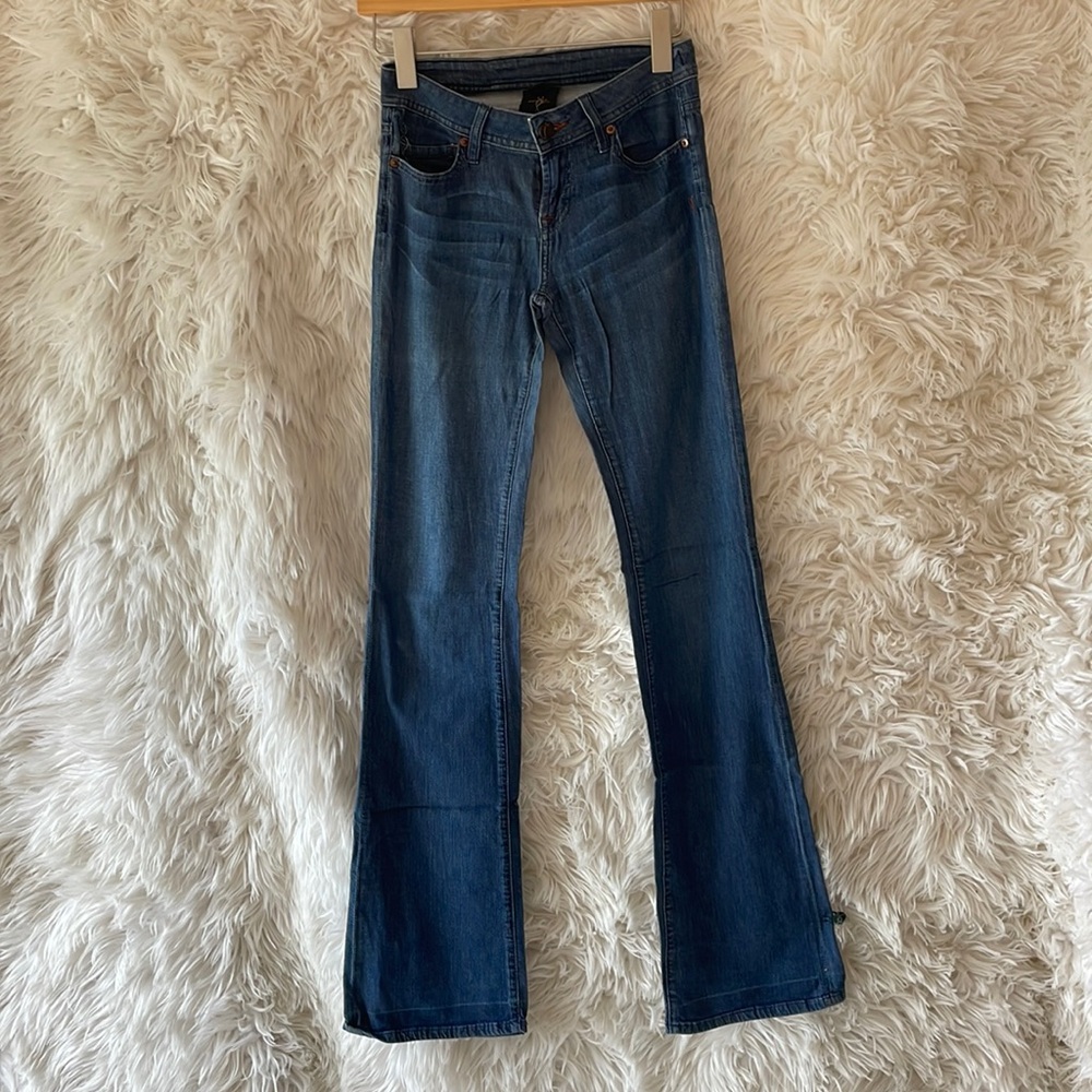 Genetic denim, The Riley jean, deep wash, size 26, boot cut